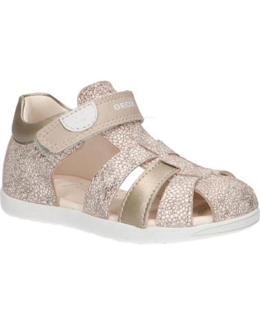Sandalias de Niña GEOX B254WB 0MABC B S MACCHIA C5379 BEIGE-LT GOLD