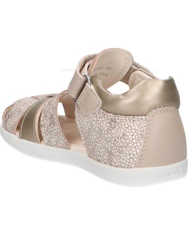 Sandalias de Niña GEOX B254WB 0MABC B S MACCHIA C5379 BEIGE-LT GOLD