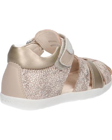 Sandalias de Niña GEOX B254WB 0MABC B S MACCHIA C5379 BEIGE-LT GOLD