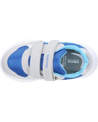 Sportif pour Garçon GEOX B454UA 01454 B SPRINTYE CK41L ROYAL-LT GREY