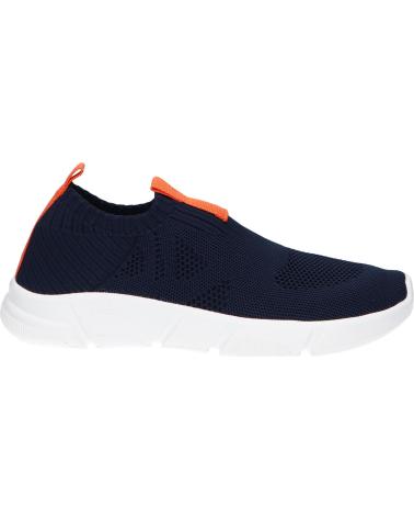 Sneaker für Mädchen und Junge GEOX J02DMA 0006K J ARIL B A C0820 NAVY-ORANGE AZUL