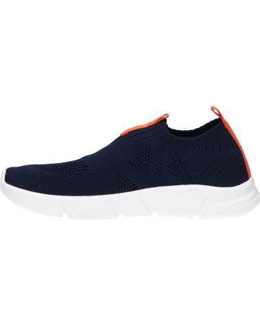 Sneaker für Mädchen und Junge GEOX J02DMA 0006K J ARIL B A C0820 NAVY-ORANGE AZUL