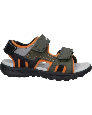 Sandali per Bambino GEOX J155XB 015CE J VANIETT C0623 MILITARY-ORANGE