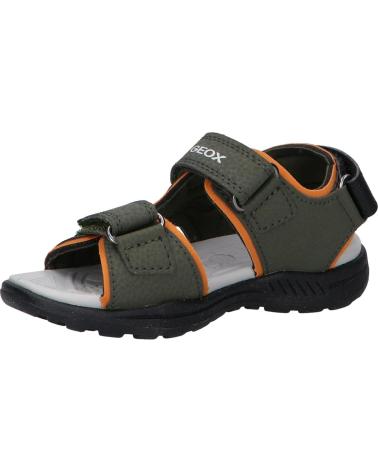 Sandali per Bambino GEOX J155XB 015CE J VANIETT C0623 MILITARY-ORANGE
