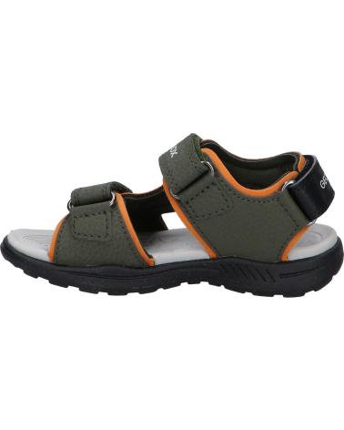 Sandali per Bambino GEOX J155XB 015CE J VANIETT C0623 MILITARY-ORANGE