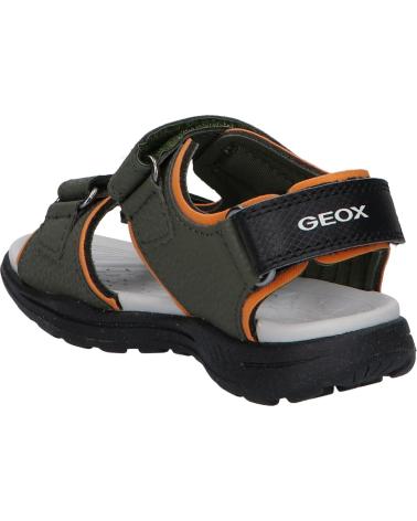 Sandali per Bambino GEOX J155XB 015CE J VANIETT C0623 MILITARY-ORANGE