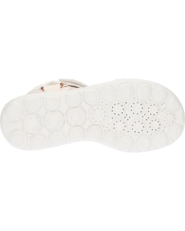 Sandálias de Menina GEOX J55MSC 000BC J SANDAL PUFFYPOP C1058 LT IVORY