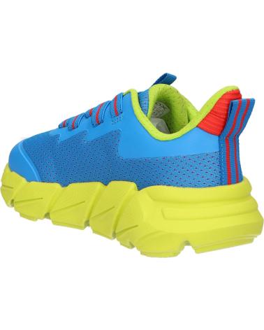 Sportif pour Garçon GEOX  J46N1A 0149J J FLEXYPER FAST C4344 ROYAL-LIME C4344