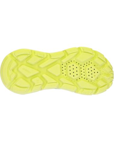 Sportif pour Garçon GEOX  J46N1A 0149J J FLEXYPER FAST C4344 ROYAL-LIME C4344