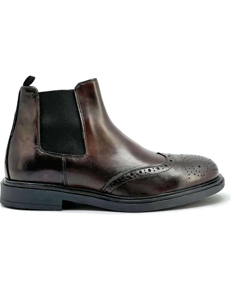 Botins de Homem DUCA DI MORRONE GRAZIANO - LEATHER BROWN