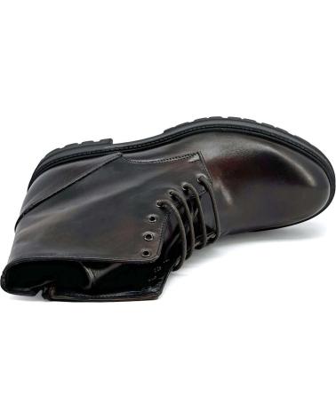 Botins de Homem DUCA DI MORRONE CIRO - LEATHER DARK BROWN