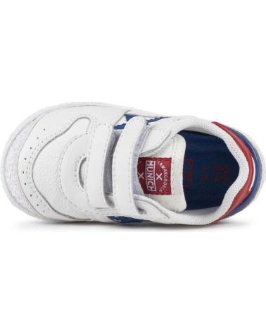 Sneaker für Mädchen und Junge MUNICH BABY GOAL 8172622 BLANCO