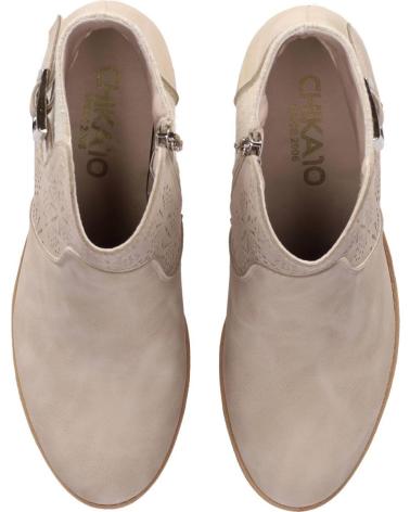 Stivaletti per Donna CHIKA10 TONIA 17 BEIG-BEIGE