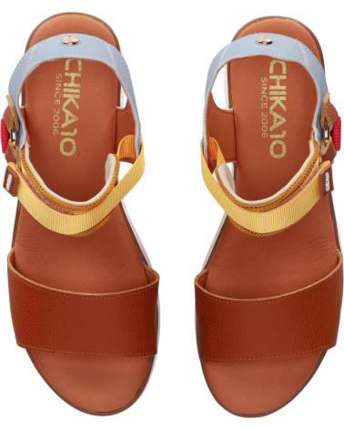 Sandalen für Damen CHIKA10 ROCO 08 CUERO-TAN