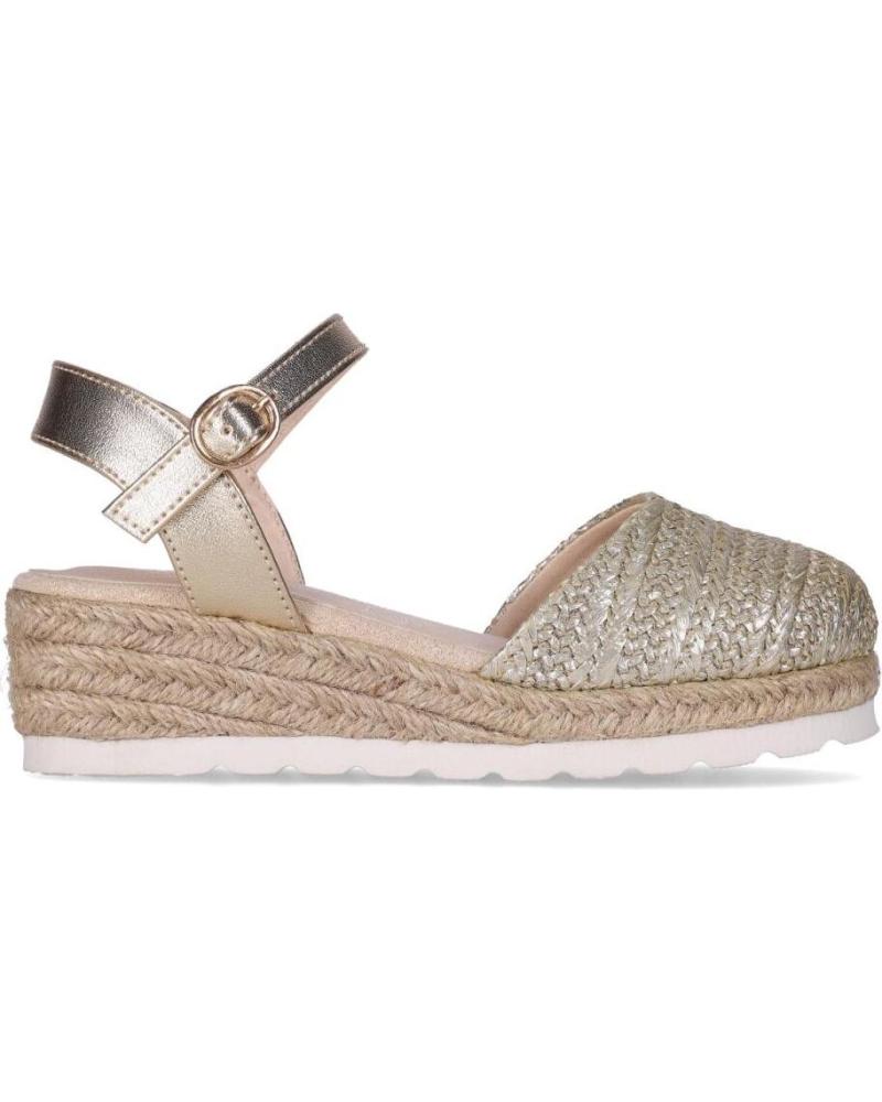 Sandales pour Fille CHIKA10 GOLONDRINA 05 PLATINO-LG GOLD