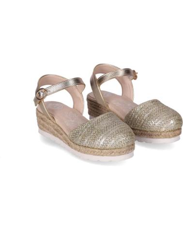 Sandales pour Fille CHIKA10 GOLONDRINA 05 PLATINO-LG GOLD