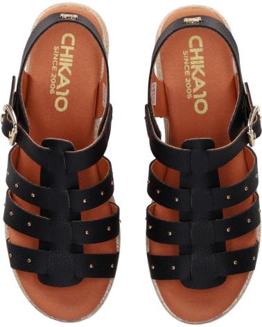 Sandalias de Mujer CHIKA10 MAYRA 02 NEGRO-BLACK