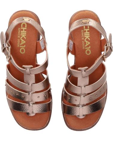 Sandalias de Mujer CHIKA10 VIOLIN 01 ORO-GOLD