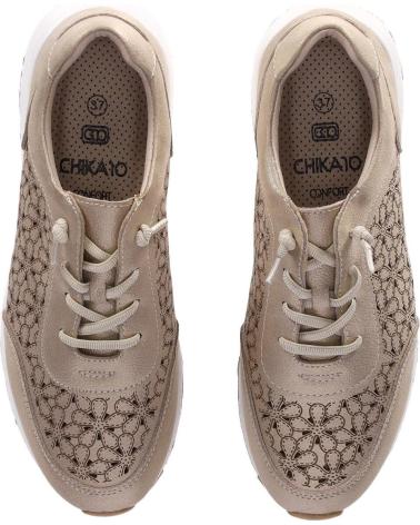 Deportivas de Mujer CHIKA10 ST MONET 321 ORO-GOLD
