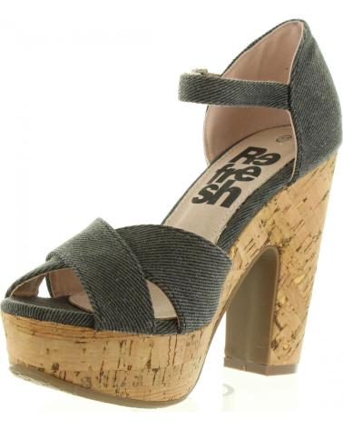 Sandalias-De-Mujer-REFRESH-63254-LONA-NEGRO