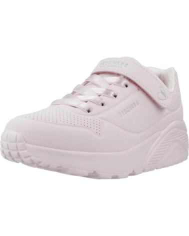 Sportif pour Fille SKECHERS ZAPATILLAS NINA MODELO UNO LITE COLOR ROSA LTPK
