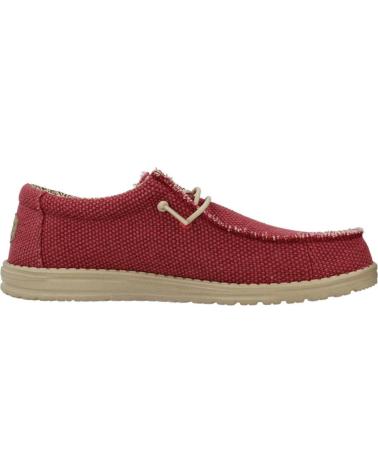 Nauticos-De-Hombre-HEY-DUDE-WALLY-BRAIDED-ROJO