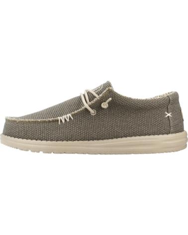 Nauticos de Hombre HEY DUDE ZAPATOS DUDE WALLY BRAIDED KAKI
