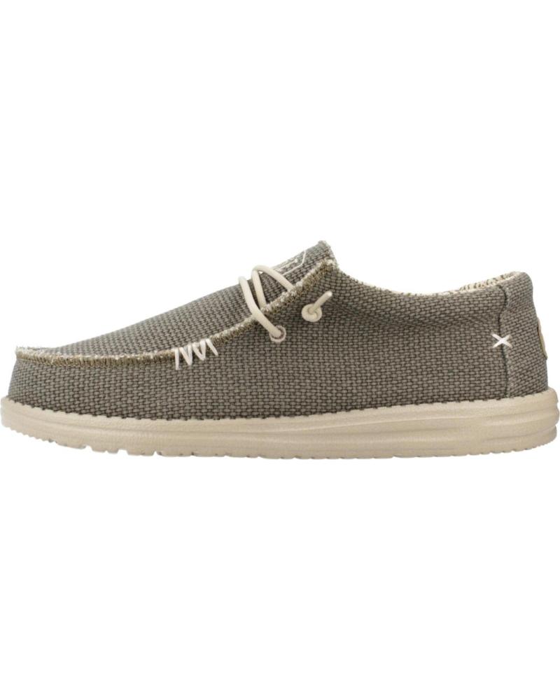 Nauticos de Hombre HEY DUDE ZAPATOS DUDE WALLY BRAIDED KAKI