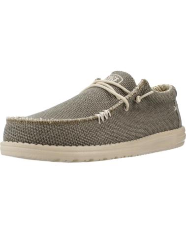Nauticos de Hombre HEY DUDE ZAPATOS DUDE WALLY BRAIDED KAKI