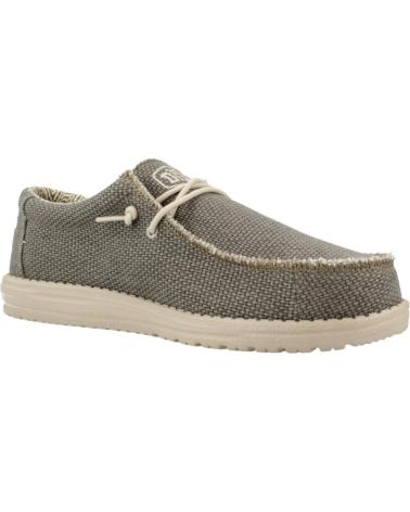 Nauticos de Hombre HEY DUDE ZAPATOS DUDE WALLY BRAIDED KAKI