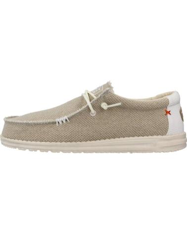 Nauticos de Hombre HEY DUDE WALLY BRAIDED BEIG