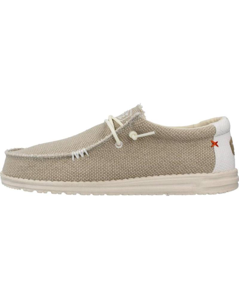 Nauticos de Hombre HEY DUDE WALLY BRAIDED BEIG