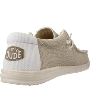 Nauticos de Hombre HEY DUDE WALLY BRAIDED BEIG