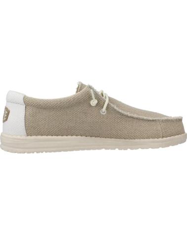 Nauticos de Hombre HEY DUDE WALLY BRAIDED BEIG