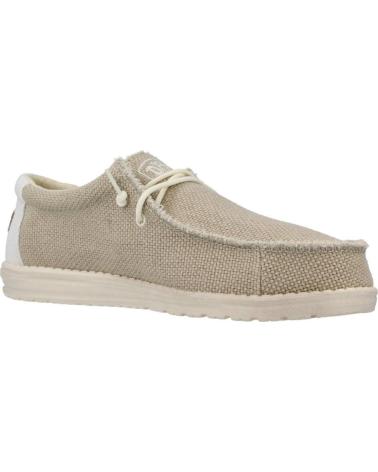 Nauticos de Hombre HEY DUDE WALLY BRAIDED BEIG