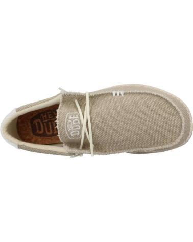 Nauticos de Hombre HEY DUDE WALLY BRAIDED BEIG