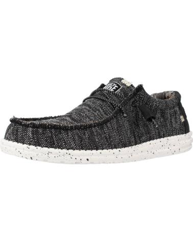 Nauticos per Uomo HEY DUDE INFORMALES HOMBRE MODELO 40161H COLOR NEGRO BLCKWHT