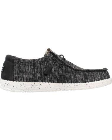 Nauticos per Uomo HEY DUDE INFORMALES HOMBRE MODELO 40161H COLOR NEGRO BLCKWHT