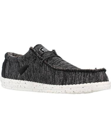 Nauticos per Uomo HEY DUDE INFORMALES HOMBRE MODELO 40161H COLOR NEGRO BLCKWHT