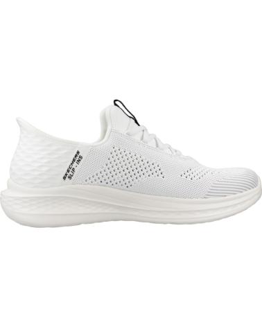 SKECHERS ZAPATILLAS SLIP INS RF SLADE BLANCO