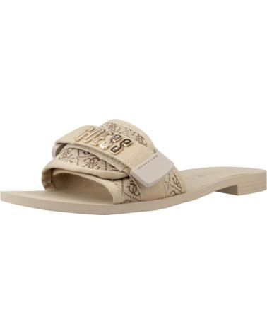 GUESS SANDALIAS MUJER MODELO FL6ELY FAL19 COLOR BEIS BEIBR
