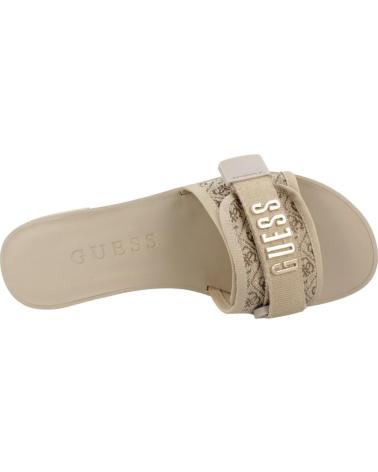 GUESS SANDALIAS MUJER MODELO FL6ELY FAL19 COLOR BEIS BEIBR