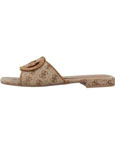GUESS SANDALIAS MUJER MODELO FLJTSE FAL19 COLOR MARRON BEIBR