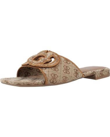 GUESS SANDALIAS MUJER MODELO FLJTSE FAL19 COLOR MARRON BEIBR