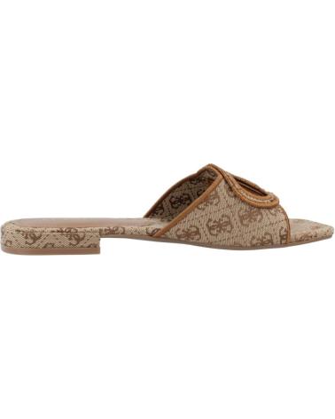 GUESS SANDALIAS MUJER MODELO FLJTSE FAL19 COLOR MARRON BEIBR