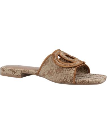 GUESS SANDALIAS MUJER MODELO FLJTSE FAL19 COLOR MARRON BEIBR
