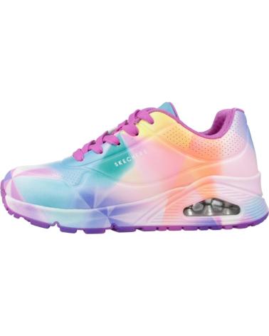 Deportivas de Niña SKECHERS ZAPATILLAS NINA MODELO UNO GEN1 COLOR MULTICOLOR PRMT