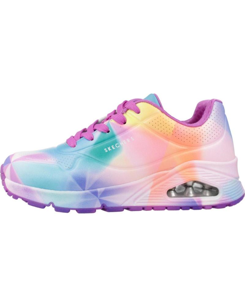 Deportivas de Niña SKECHERS ZAPATILLAS NINA MODELO UNO GEN1 COLOR MULTICOLOR PRMT