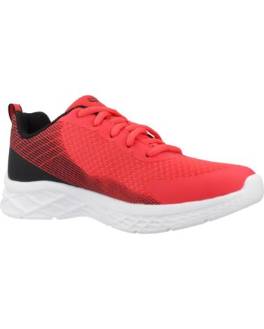 Sportif pour Garçon SKECHERS ZAPATILLAS NINO MODELO MICROSPEC II COLOR ROJO RDBK