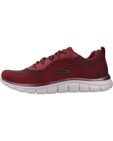 Esportes  de Homem SKECHERS SNEAKERS TRACK-GLENDOR HOMBRE BURDEOS ROJO